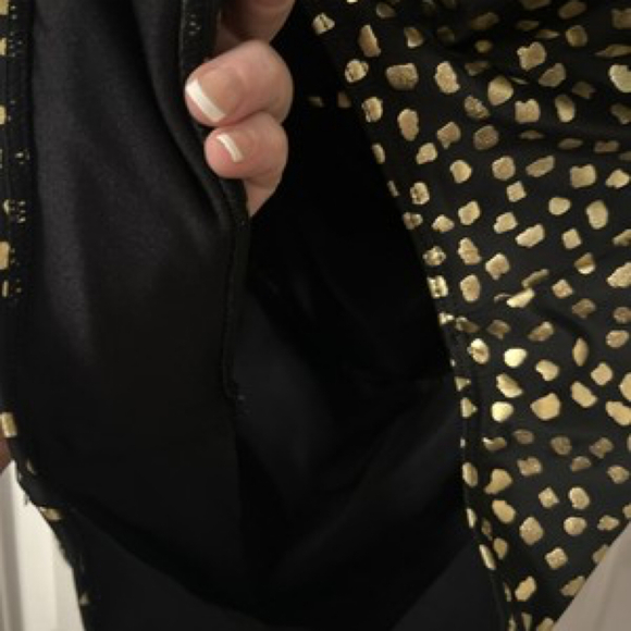 Black Gold Blouson One Piece Halter Swimsuit Plus Size 24 - Picture 2 of 6